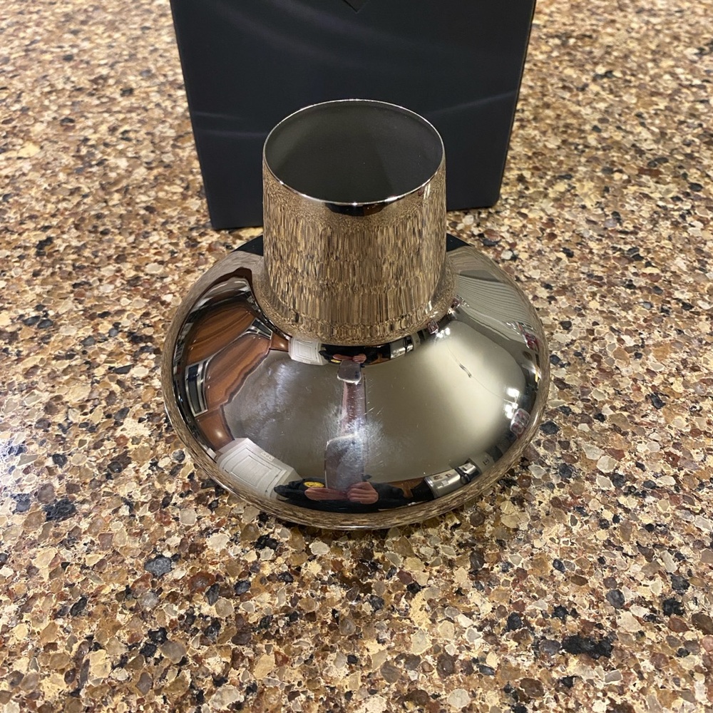 Georg Jensen Silver Reflective Vase